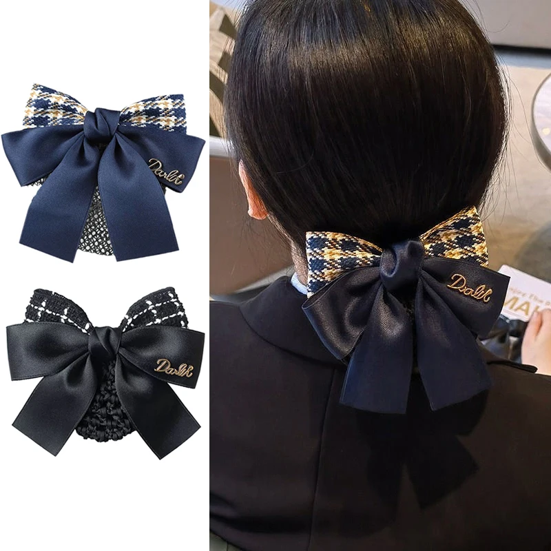 المهنية ممرضة طيران مضيفة الشعر صافي الجيب الملحقات أنيقة الشعر القوس العمل دبوس الشعر #1