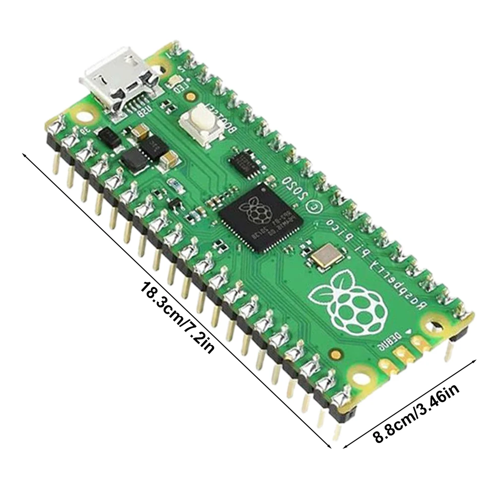 

Стартовый комплект для Raspberry Pi Pico RP2040, макетная плата, полный стартовый набор, сервопривод 9G для начинающих и инженеров-программ