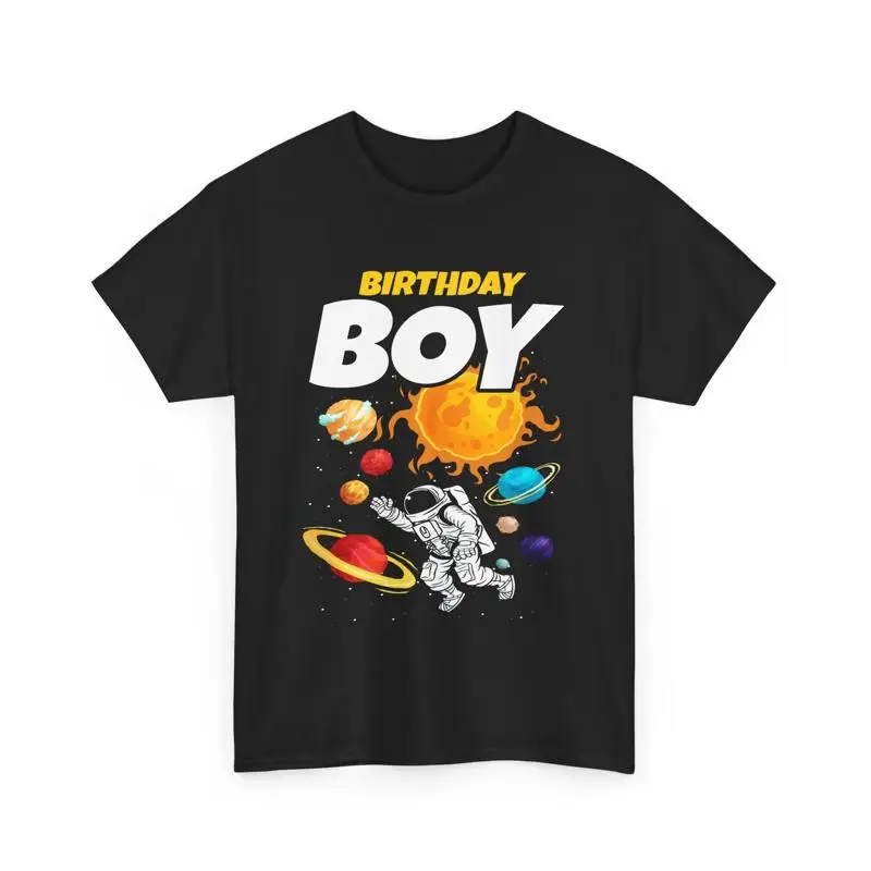 

Футболка с астронавтом на день рождения Bday Boy на космическую тематику