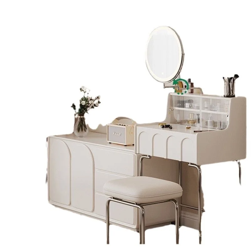 

French light luxury medieval retro style dresser small apartment