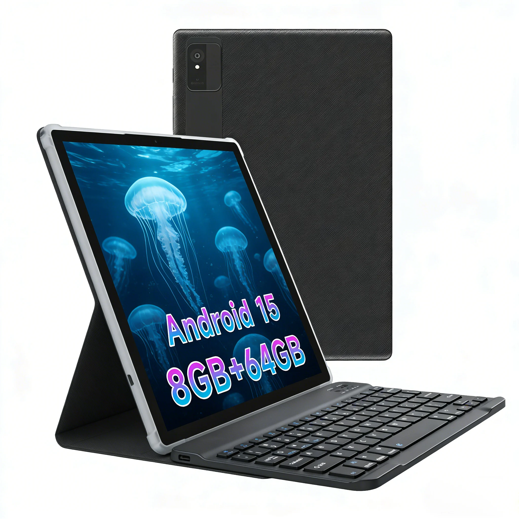 ANRY 10.1 Inch IPS 1280*800 Android 16 Tablet 12GB+128GB 5000mAh Battery GMS Certified Split Screen Dual Speaker Portable Tablet
