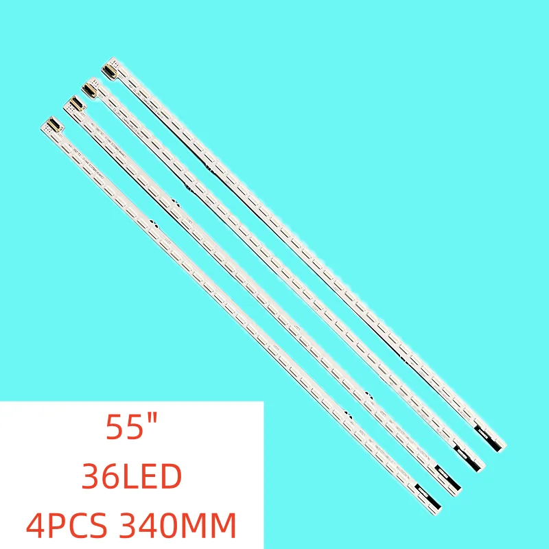 

4PCS 36lamps LED Backlight for SONY KDL-55W900A KDL-55W905A R L 61 P61.P8302G001 NLAC20217L NLAC20217R YLV5522-02N CMKM-MB2CS