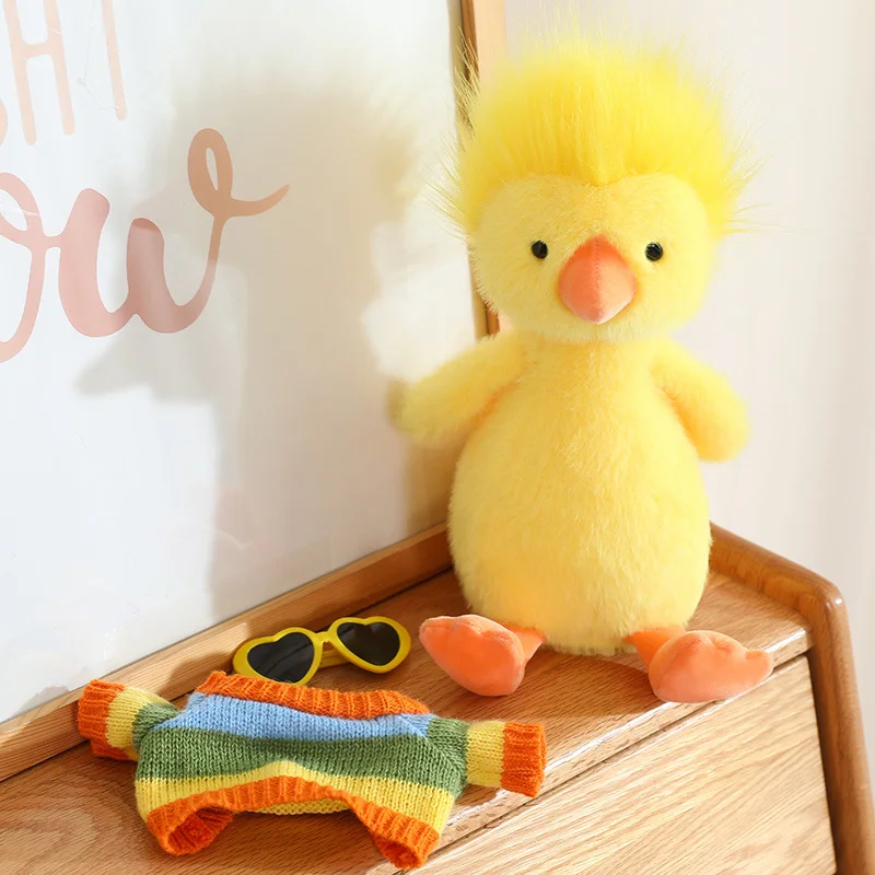 

Декоративная подушка с пушистой уткой, очаровательный забавный подарок для домашнего декора, нескользящее дно, можно стирать в машине, для дивана, кровати, офиса