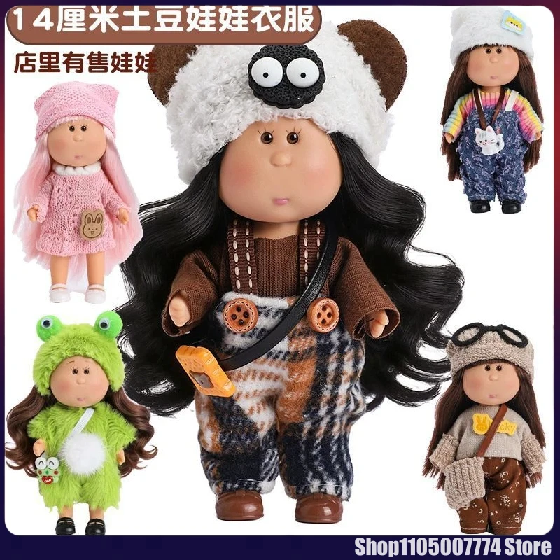

Only Clothes For 14cm Spanish Mia Clothes Kawaii Doll Dress Up Set For Girls Diy Girls' Doll Clothes Accessories No Doll