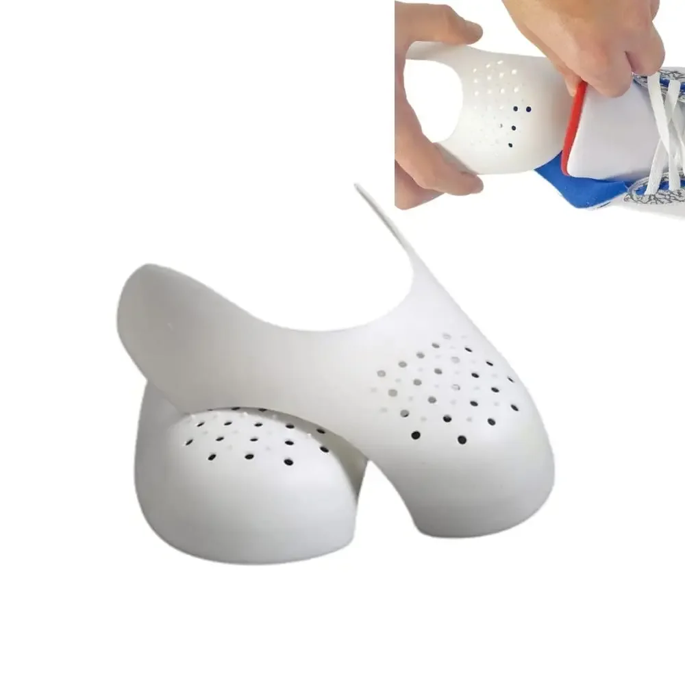 4pairs New Shoe Care Sneaker Anti Crease Toe Caps Protector Stretcher Expander Shaper Support Pad Shoes Accessories image 6