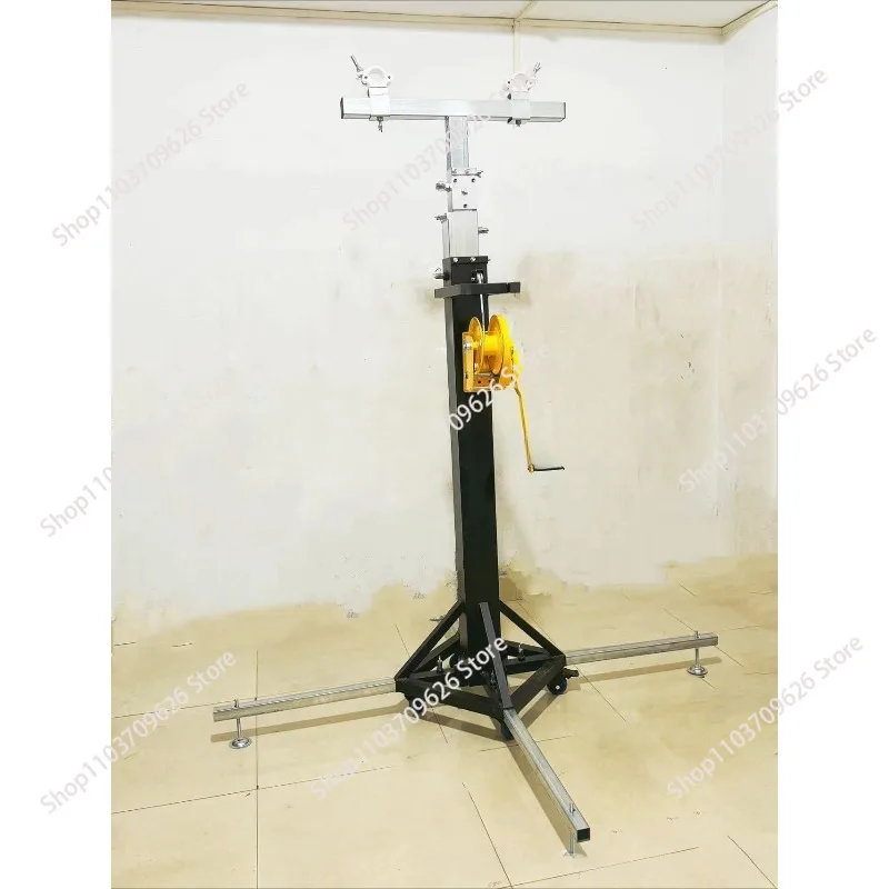 2026 Heavy hand crank  stand Pa light surface light beam  truss stage wedding lighting performance lifting shelf
