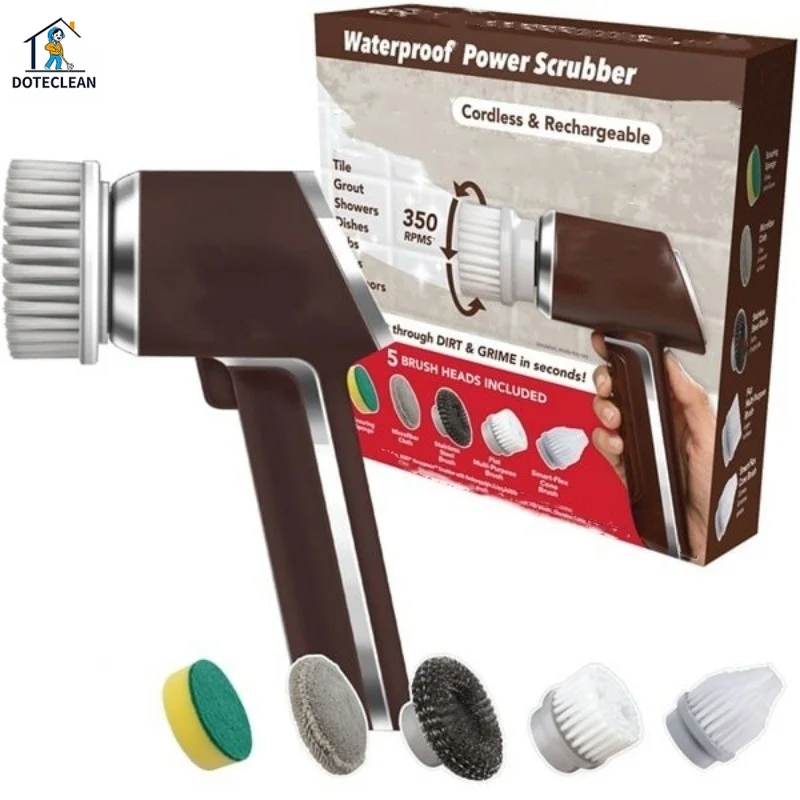 

Многофункциональная электрическая щетка для чистки артефактов, ручная щетка для чистки кухни, лошадиная сила