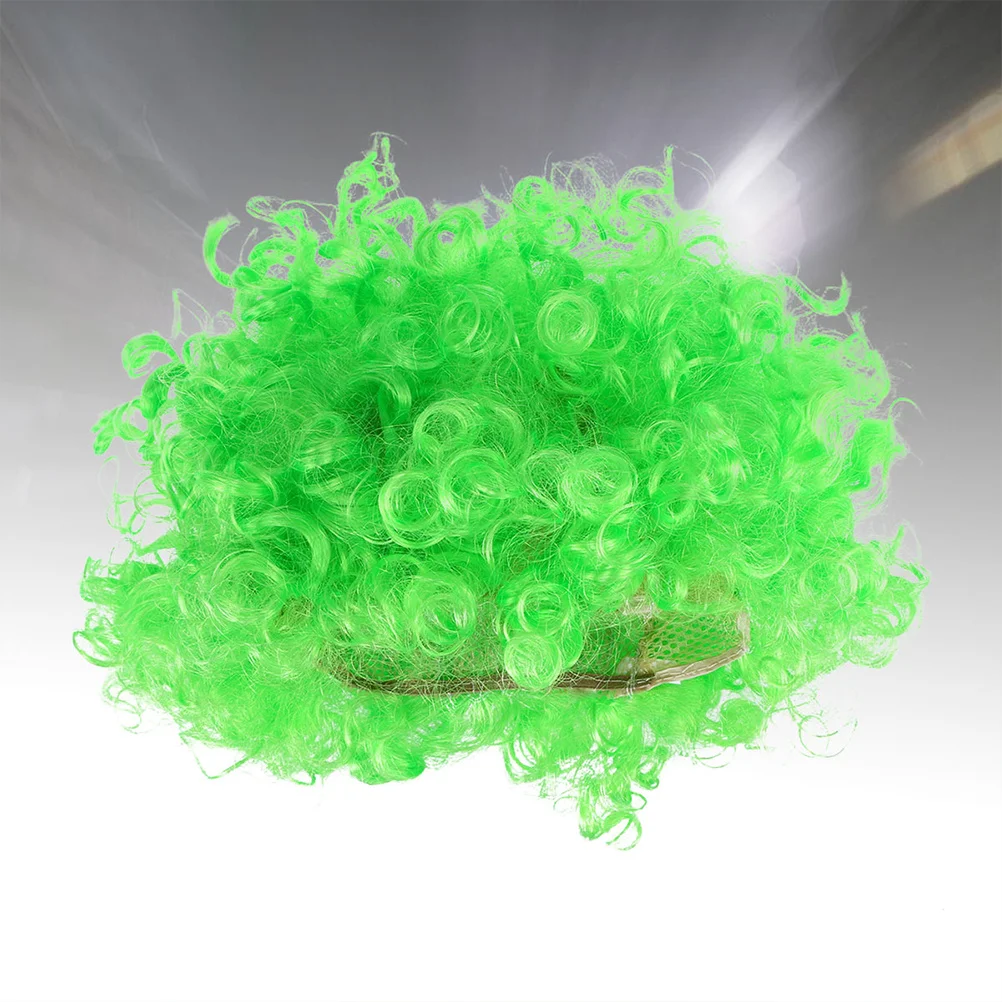 

3 шт., зеленый вьющийся короткий вечерние забавный костюм с эластичным ремешком, фестиваль Святого Патрика, Хэллоуин, представление, вечеринка