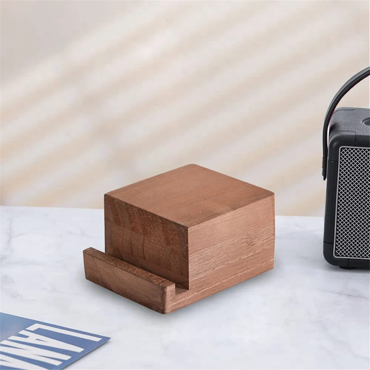 ที่วางแผ่นเสียงไวนิลขาตั้งจอแสดงผล - โต๊ะตอนนี้เล่นที่ใส่ปกอัลบั้ม - Now Spinning Record Rack, L