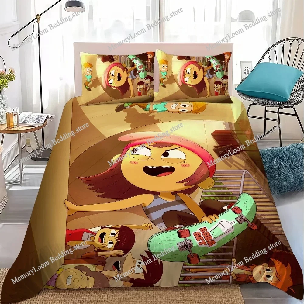 New Cartoon W-Wylde-Pak Duvet Cover Set Home Style Bedding Soft Laundry Cotton Bed Student Dormitory Gift Home Textileextile 2