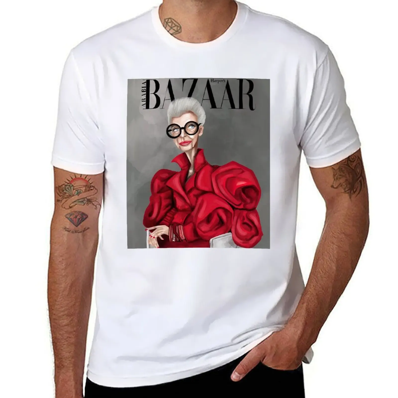 

Iris Apfel is 100 - Magazine cover T-Shirt t shirt personalised funny t shirts man T-Shirt