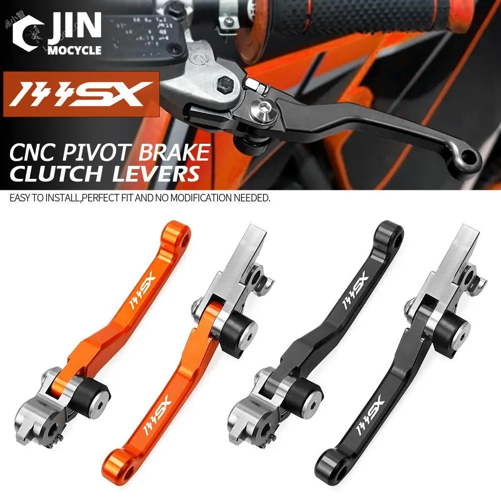 144 SX Motocross Foldable Pivot Dirt Bike Brake Clutch Levers Cable Lever Handle For K-T-M 144SX 2004 -2018 2017 2016 2015 2014