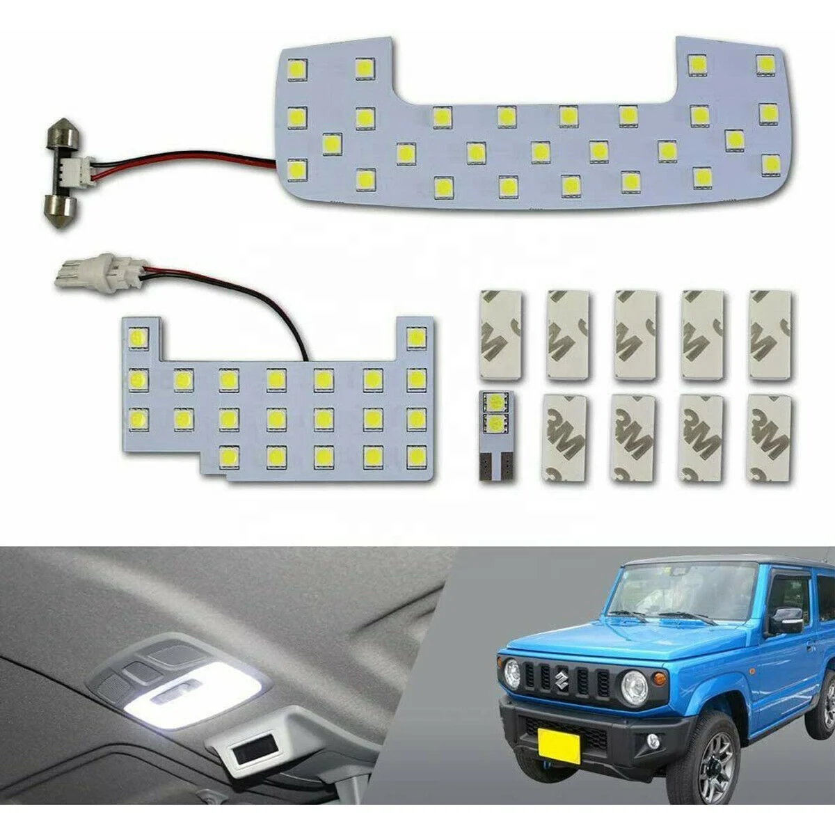 

Hot sale!Car LED Room Dome Light Interior Atmosphere Reading Lamp for Suzuki Jimny JB64 JB74