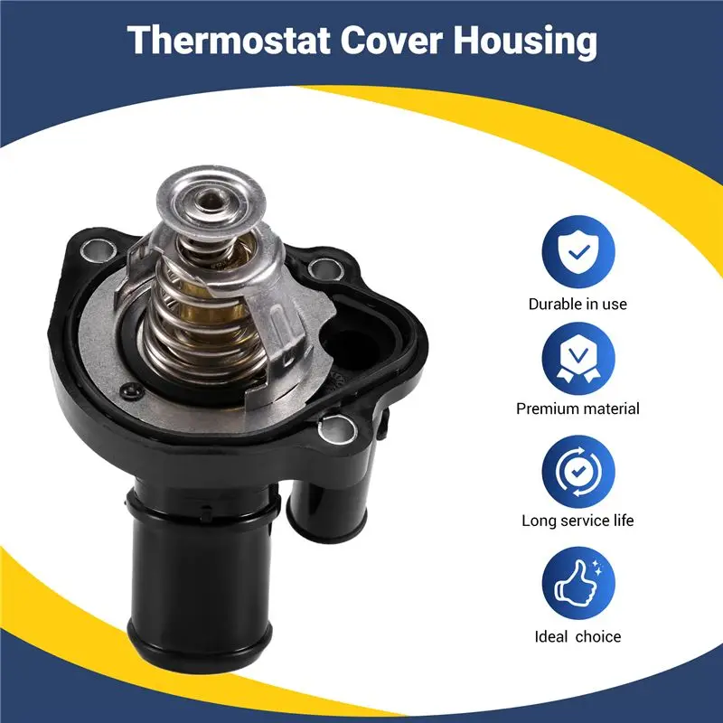 Limited Time Offer Thermostat Engine Coolant For Mazda Ford Escape Focus Fusion L33615170,48708