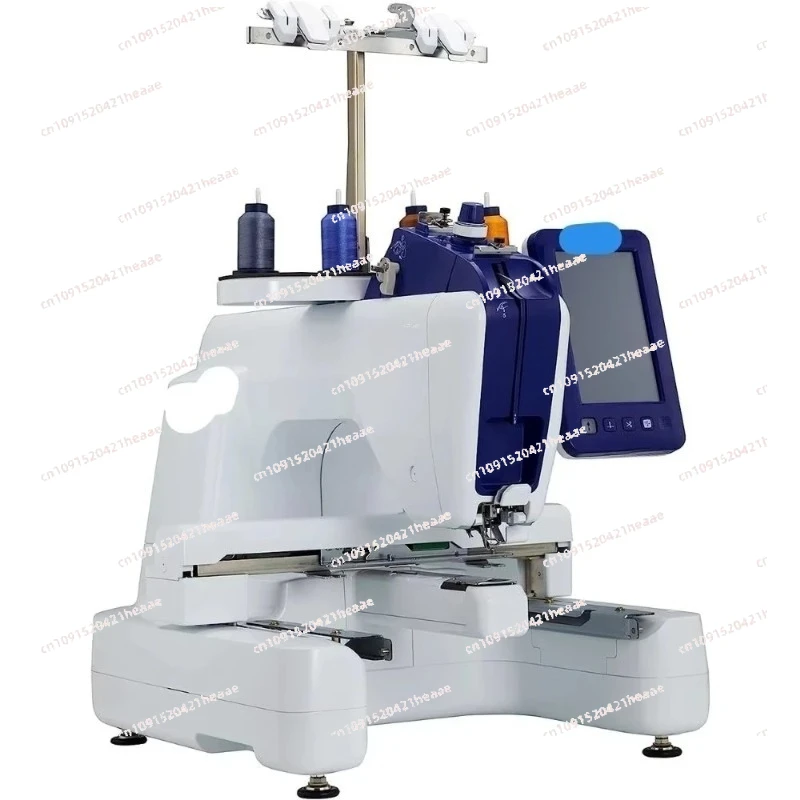 Suitable for PRS100 Single Needle Embroidery Machine with 4 Spool Rack and Free Arm Embroidery