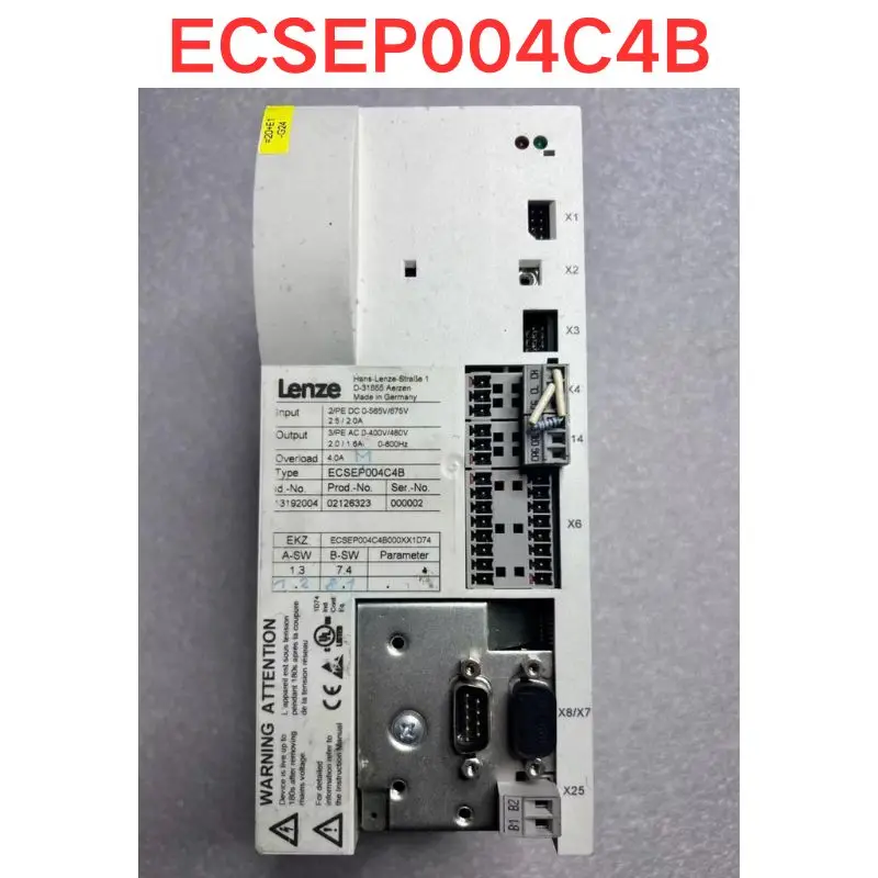 Gebrauchte ecsep004c4b Servo antriebe Funktions test ok