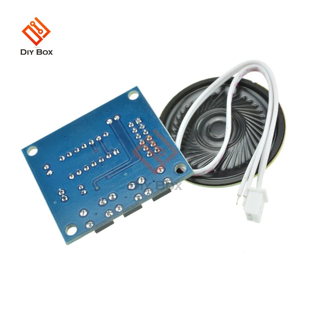 ISD1820 Recording Recorder Module Voice Module the Voice Board Telediphone Module Board with Microphones + Mic Audio Loudspeaker