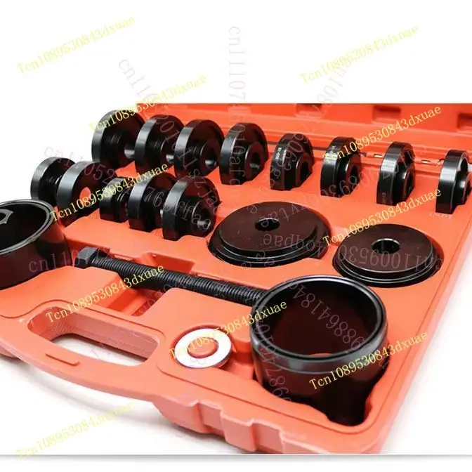23Pcs Front Wheel Drive Bearing Press Kit - Professional FWD Removal Adapter Puller Tool Set for Automotive Repair