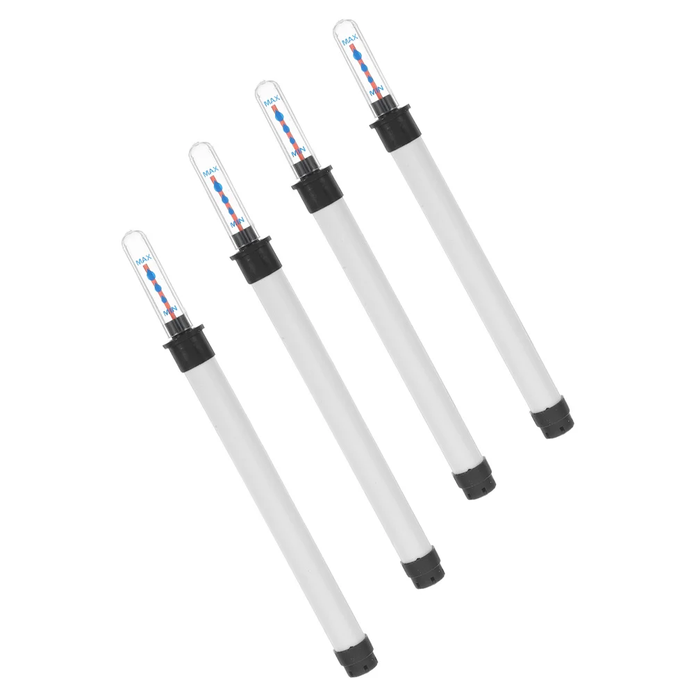 4 قطعة مؤشر مستوى المياه للنباتات البلاستيك مقياس رطوبة التربة تعويم مقياس داخلي في الهواء الطلق حديقة الرطوبة نقص المياه