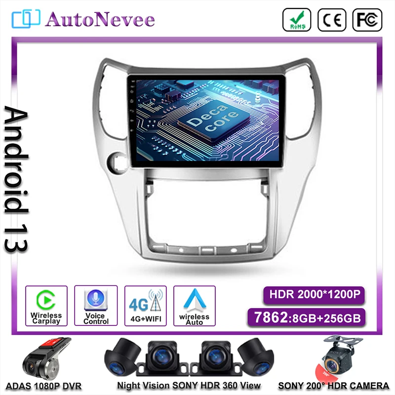 

Android 14 Multimedia Head Unit For Great Wall Hover M4 1 2012 - 2017 Car Player GPS Stereo Navigation Auto Radio Carplay Screen