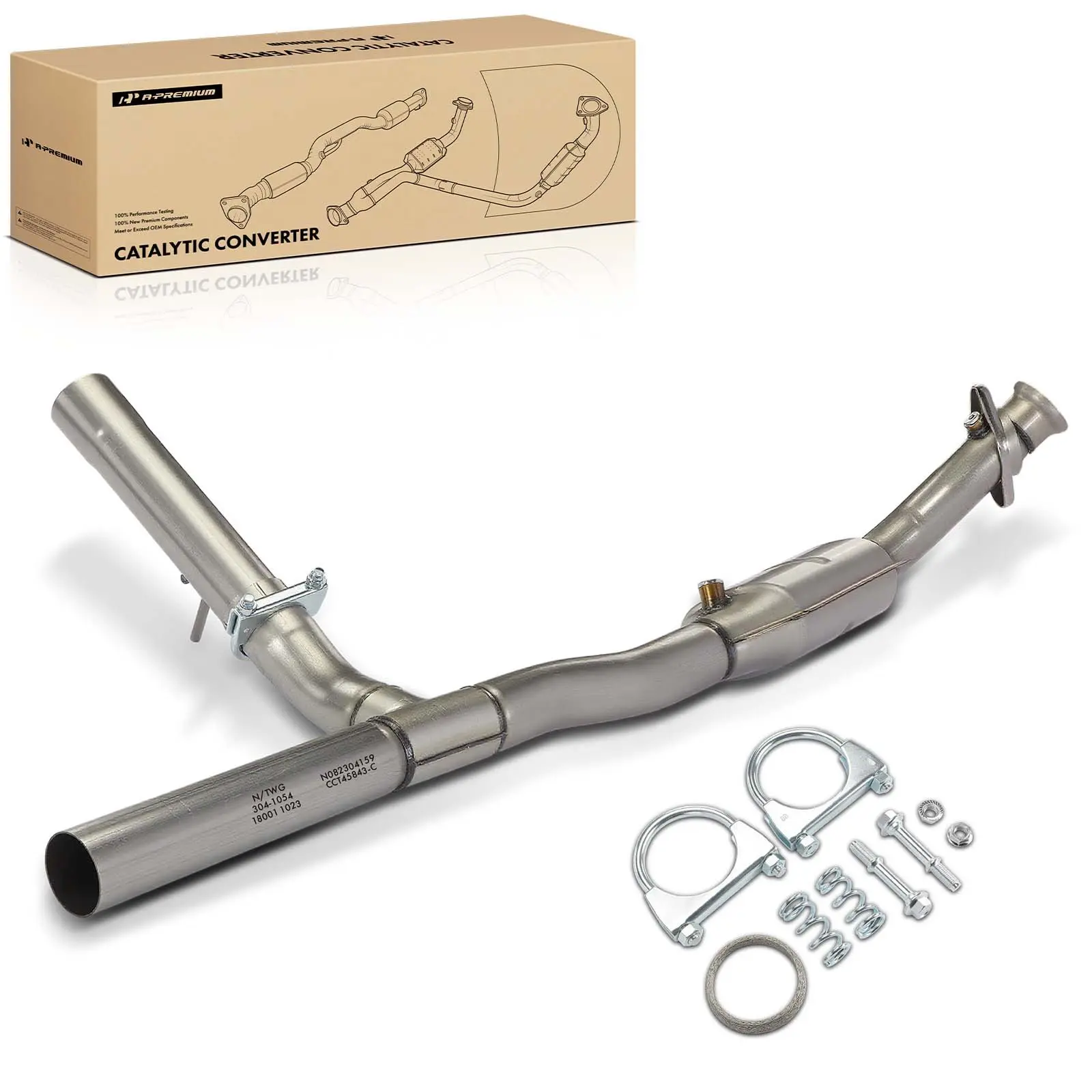 A-Premium Right Side Catalytic Converter for Ford F-150 2004-2008 Lincoln Mark LT 2006-2008