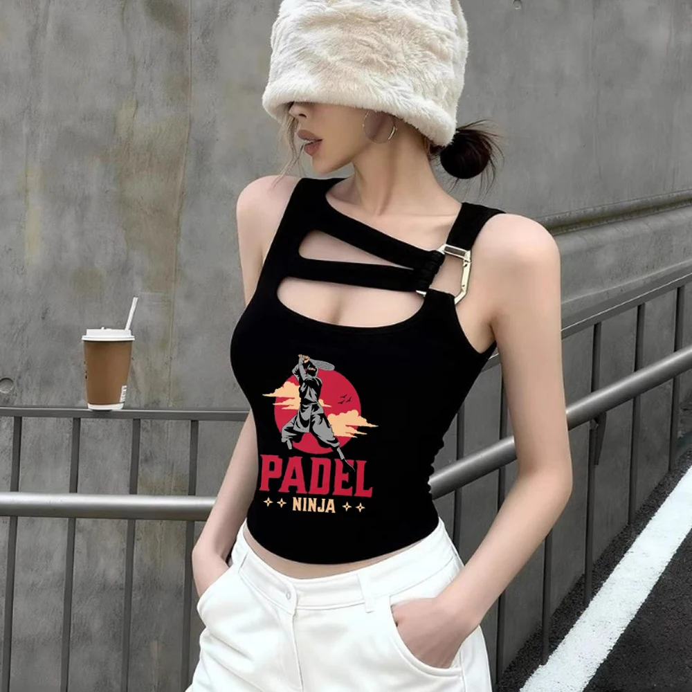 Padel crop top teen cute emo graphic goth dollette top tees meme summer grunge emo cute