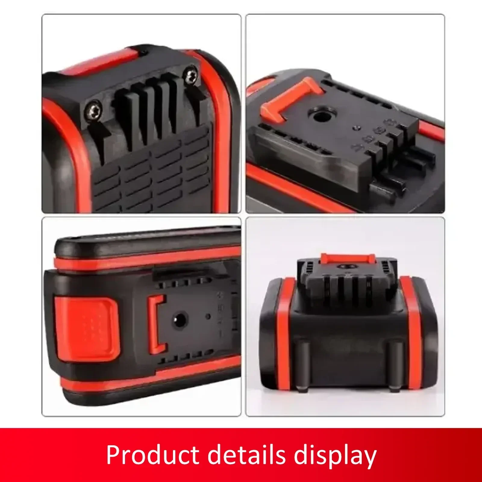 21V/36V/48V Rechargeable Impact Drill Battery Power Battery Replacement 48VF 36VF 88VF Power Tool Replacement Battery