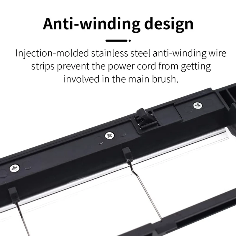 Couvercle de brosse principale pour aspirateur Robot Xiaomi Roborock S6 Maxv, S6, S6 Pure, E4,S4 Max, S4, S5 Max, S5, E35 et E2