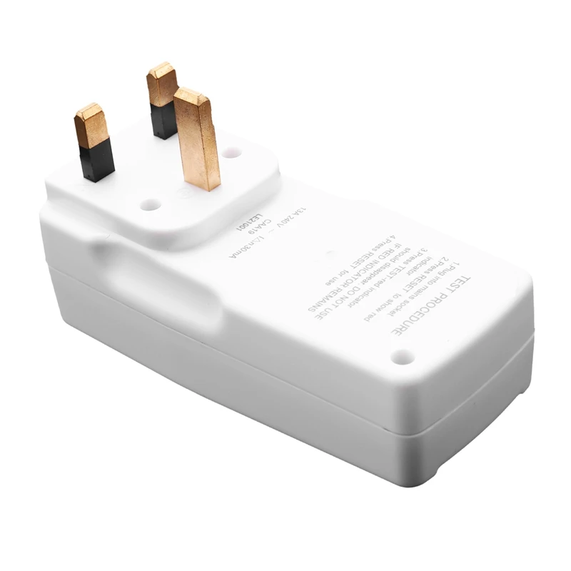 Gfci漏れ保護プラグ、rcdソケット、ホームサーキットブレーカー、パワートリップカットアウト、英国プラグ、13a