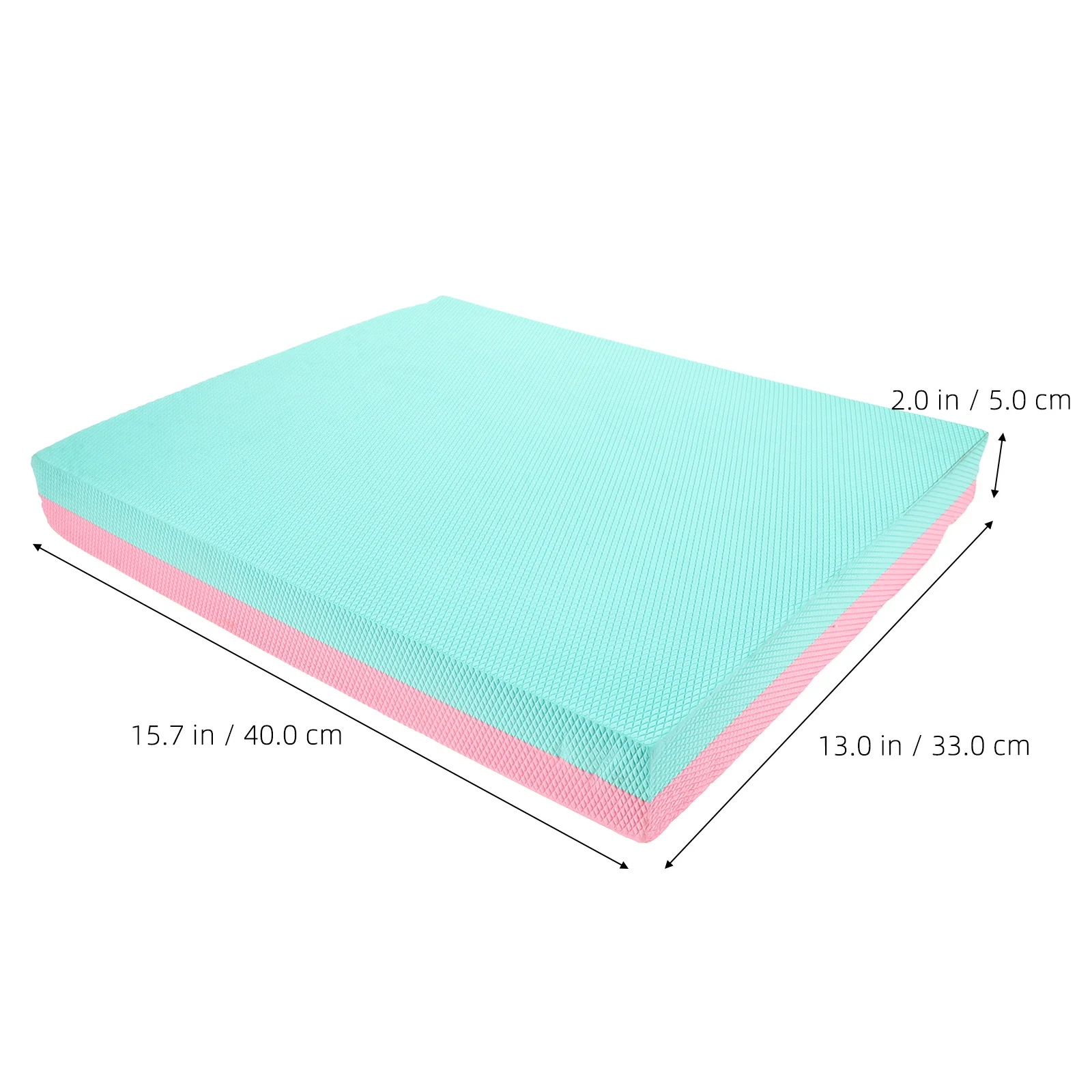 แผ่นรองออกกำลังกายแบบพกพาสำหรับโยคะและการฝึกความมั่นคง แผ่นรองออกกำลังกายอเนกประสงค์ อุปกรณ์ออกกำลังกายแบบไม่ลื่น