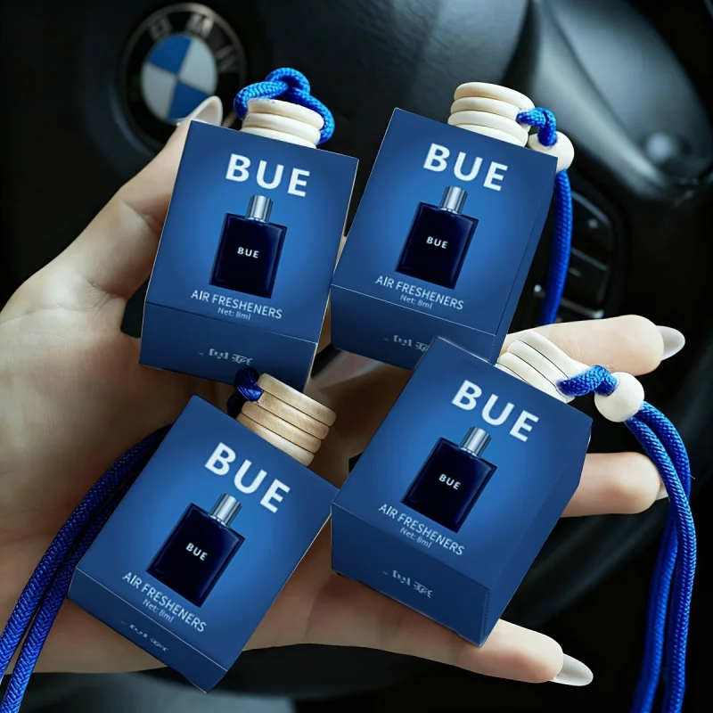 

Набор из 4 освежителей воздуха для автомобильных зеркал заднего вида, с сильным и стойким ароматом, устраняет запахи, подвесные, для автомобиля, дома, туалета