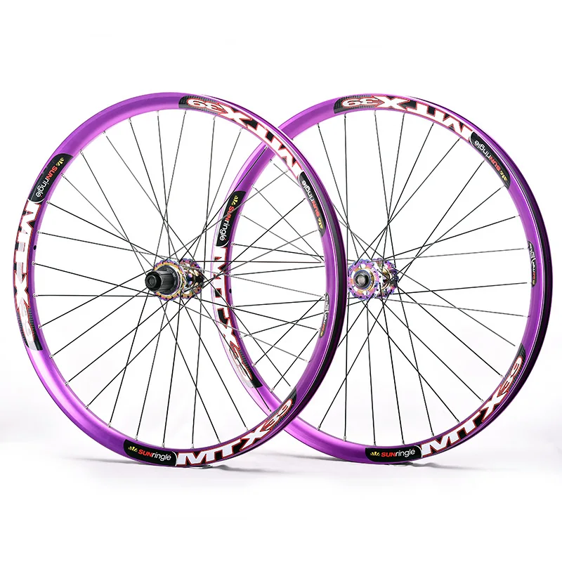 Sunringle MTX39 Mountain bike wheel set 26/27.5inch MTB Aluminum