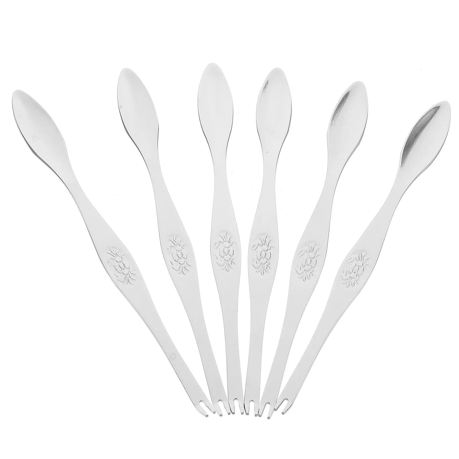 

6pcs Crab Needle Stainless Steel Seafood Tools Crab Legs Lobster Eating Home Picnic Restaurant Utility Fruit