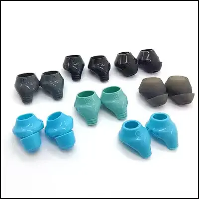 2pcs replacement silicone ear tips buds earbuds eartips for  yurbuds headset i8 phone 6s  headphone earphone