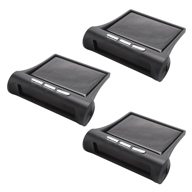 

Система контроля давления в шинах 3X Solar Tpms, внешняя автоматическая система мониторинга давления в шинах с 4 источниками света