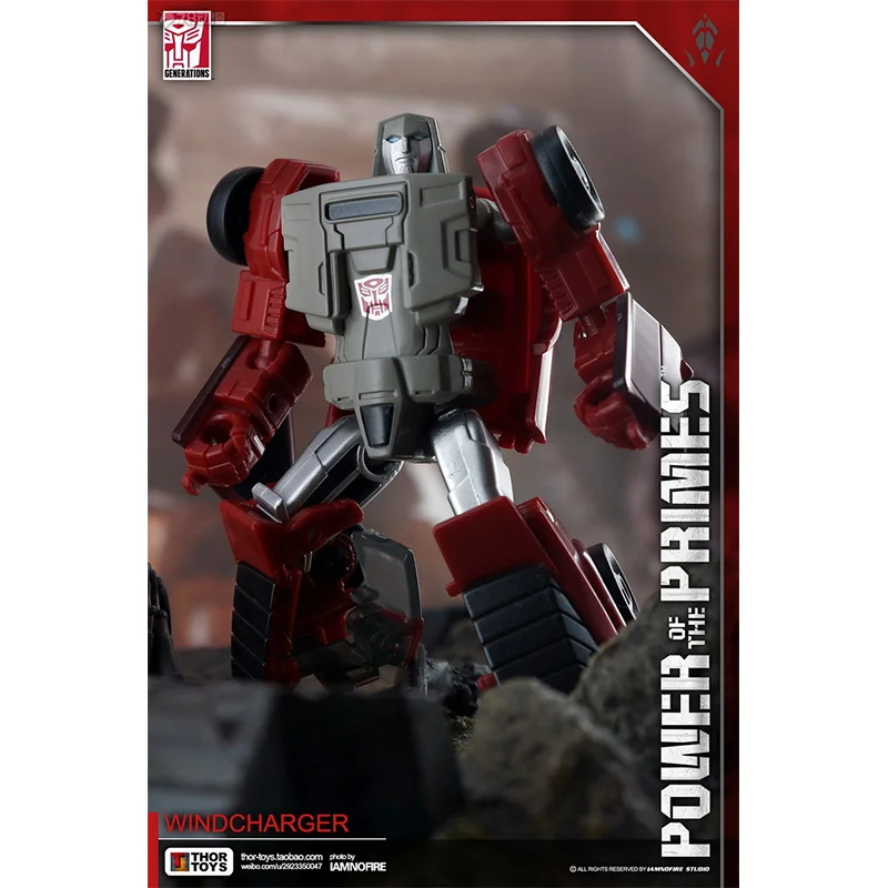 Hasbro-TransDevices Anime Action Figure Model, ATIONS End aq, Power of the Primes, cd charger, Original Toy, Gift Collection, 10cm