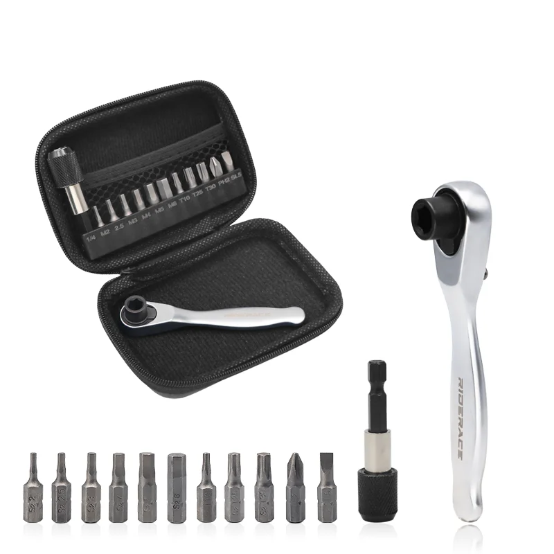 AliExpress riderace Bicycle Ratchet Spanner Set Quick Release Socket Repair Tools 1/4 Allen Key Wrench Screwdriver Hand Tool Bike Repair Accessories