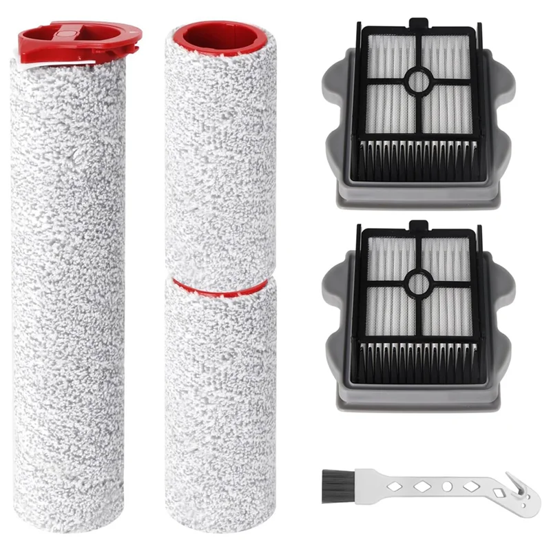 AT51-Roller Brush And Hepa Filter Set For Roborock Dyad Pro/Dyad Pro Combo Wet And Dry Vacuum Cleaner Spare Parts