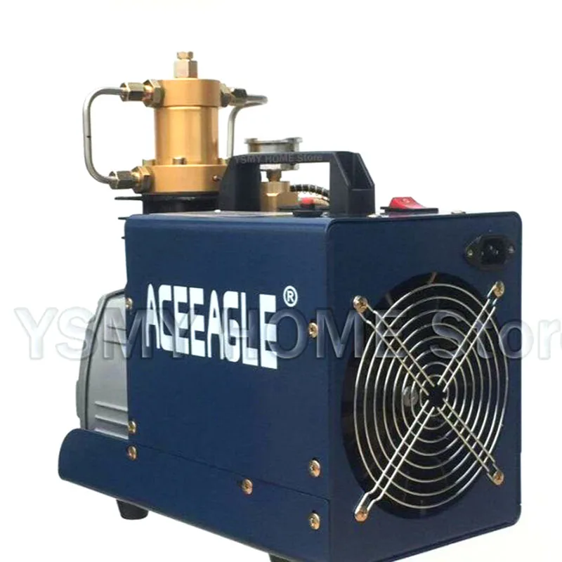 30mpa Air Compressor Electric High Pressure Air Compressor 40mpa  single bar water-cooled automatic inflatable pump 220V 1.8kW