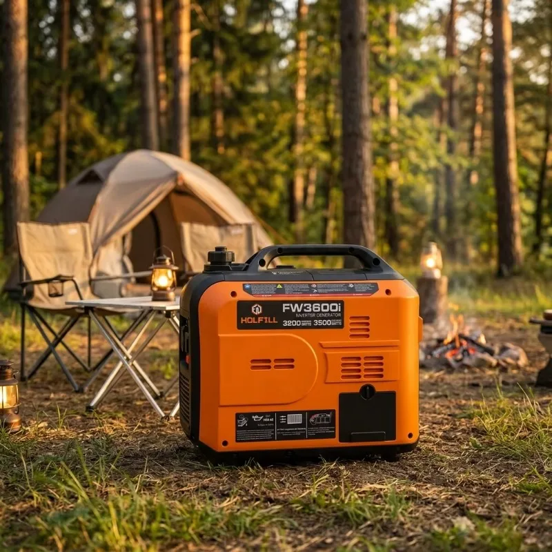 Petrol Generator 120V 240V 60Hz Double Socket Electric Start 3200W