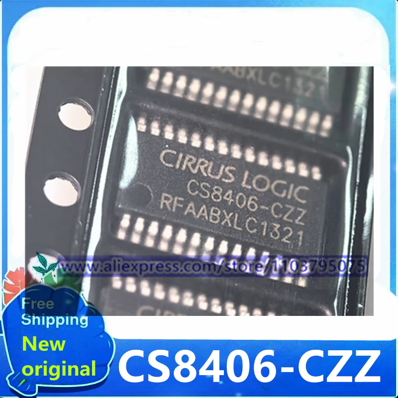 5 PZ/LOTTO CS8406-CZZ CS8406CZZ TSSOP28 100% Nuovo Spot Originale magazzino