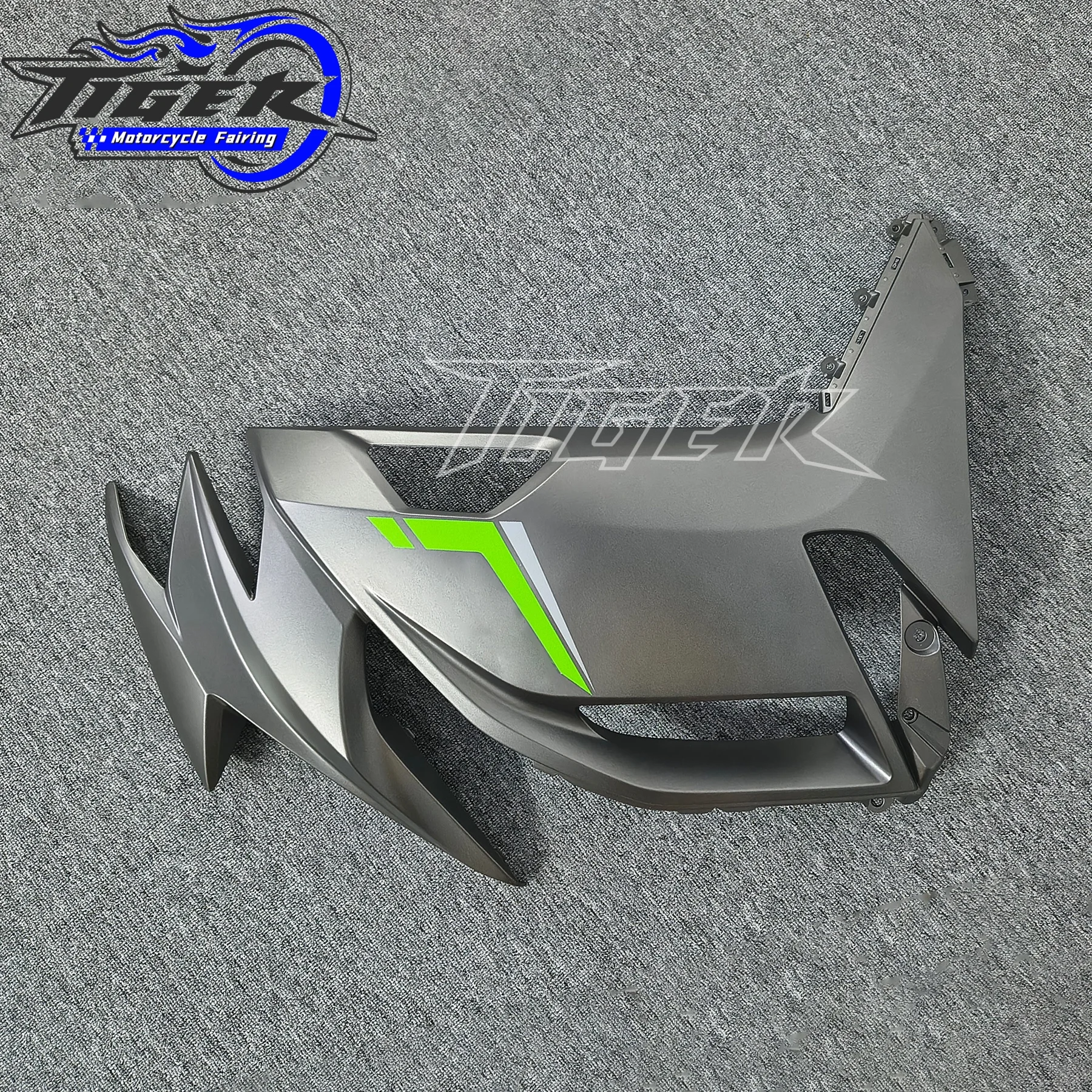 يصلح لكاواساكي ZX650 2021 2022 دراجة نارية الإطار لوحة هدية الجانب غطاء القلنسوة ZX650