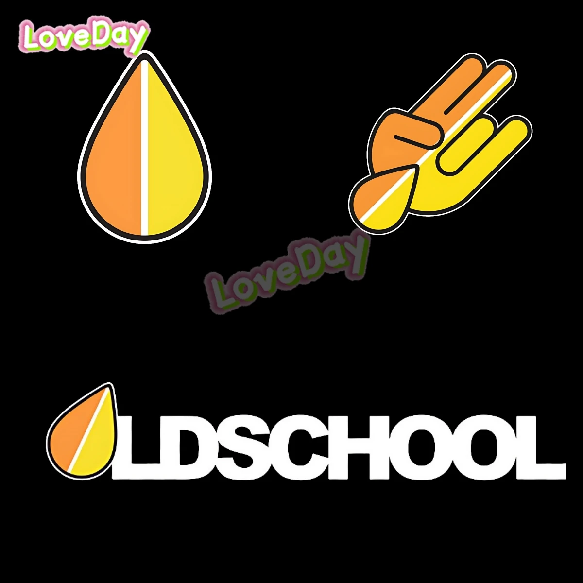 

Koleshiya Badge Sticker Die Cut Decal Self Adhesive Vinyl Car Sticker Race Drifting Old School Leaf Sticker Auto Decal