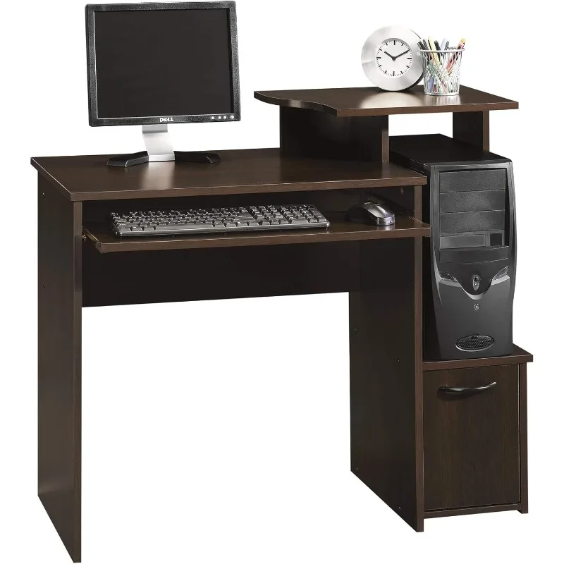 

Beginnings Collection Computer Desk For Residential Use, Non Residential Use - Cinnamon Cherry Finish, Transitional