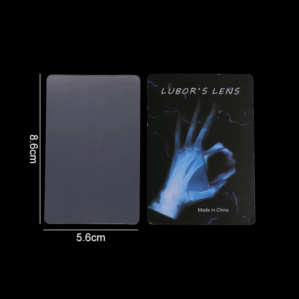 Magische Tricks: Lubors-Linsen-Zauberrequisiten, Gimmick, Karten-Perspektivverzerrung, Twisted Pen, Mentalismus, Perspektivkarten-Magie