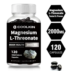 Magnesium L-Threonate - Promotes Brain Health, Enhances Memory, Concentration & Cognition, Boosts Nerve Energy