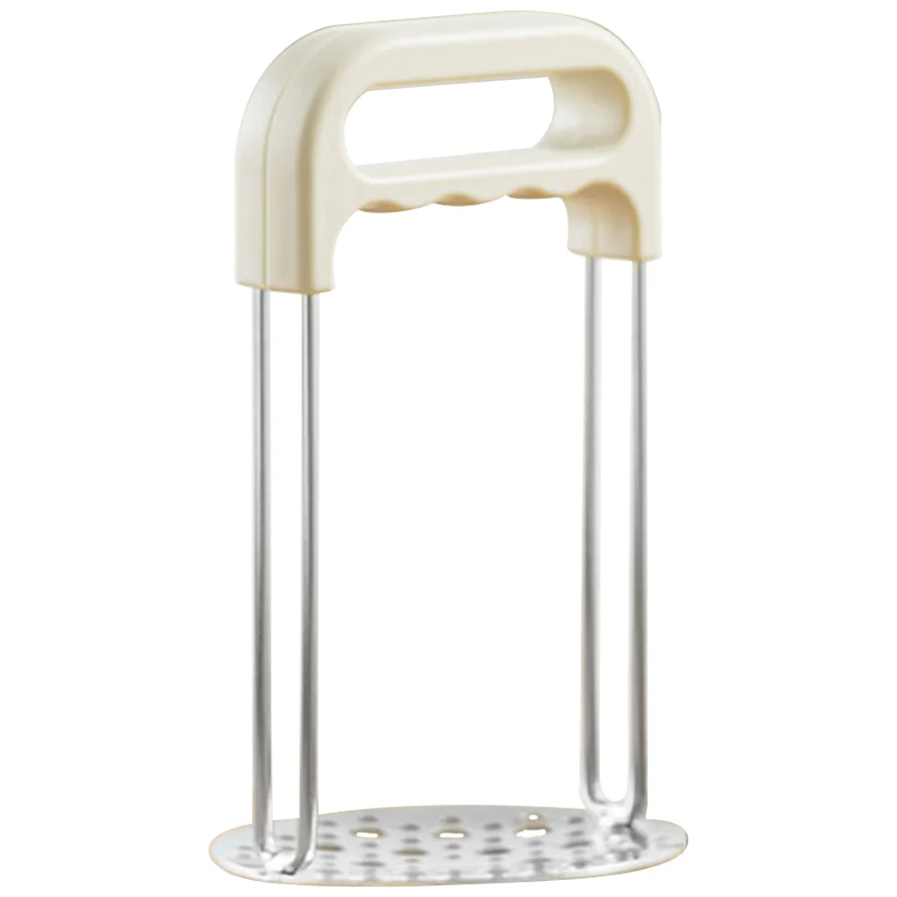 

Stainless Steel Potato Masher Heavy Duty Manual Kitchen Tool For Mashing Potatoes Vegetables Fruits Portable Reusable