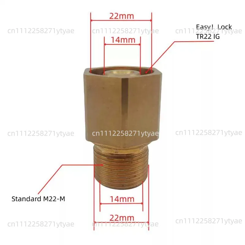 TR22 Four Head Threaded Adapter Compatible with New K Series High Definition High Pressure Washers