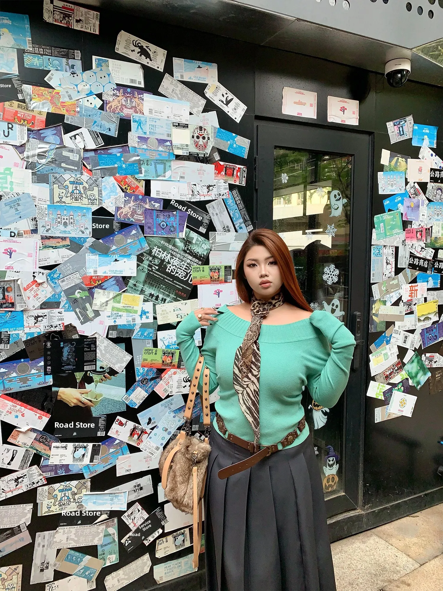 

Женский трикотажный топ больших размеров с U-образным вырезом, облегающий, универсальный, в стиле ретро, South Bla Micro Fat Pure Desire, новинка 2026 года, из полиэфирного волокна