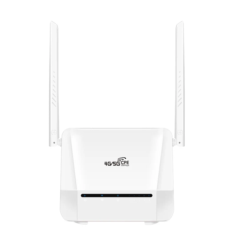 

R312 4G Wireless WIFI Portable External Antenna, DC Powered Card Insertion Router, Home Router With Built-in Battery